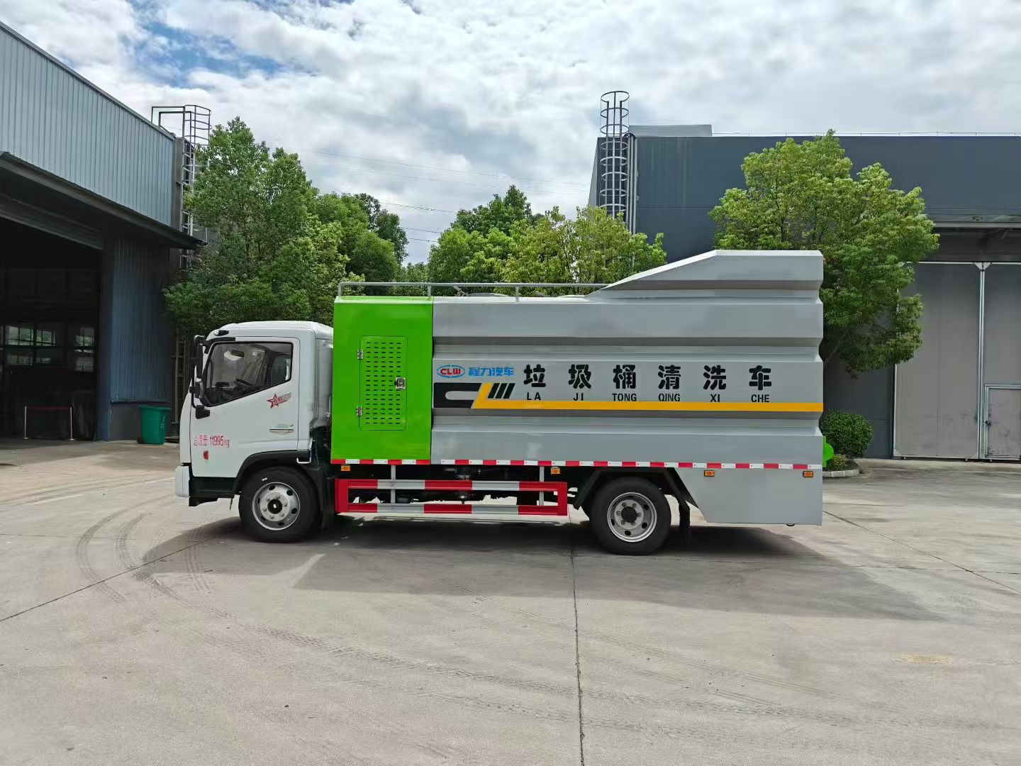 什么是垃圾桶清洗车？